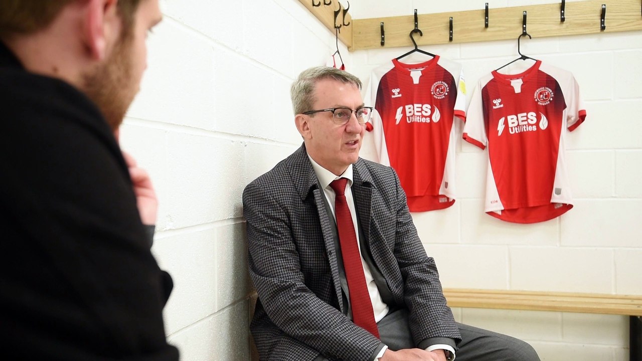 Fleetwood Town owner Andy Pilley discusses the appointment of Scott Brown as new head coach