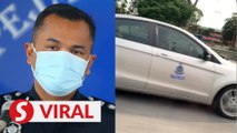 Policeman fined for using phone while driving