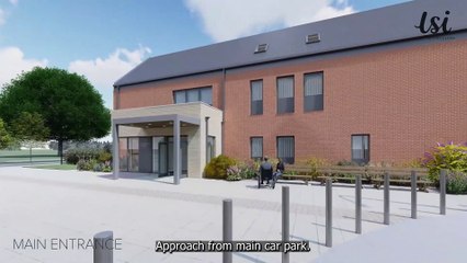 New St Catherine's Hospice Flythough