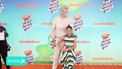 Machine Gun Kelly Brings Daughter Casie To 2021 American Music Awards