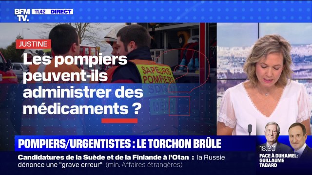 Les pompiers peuvent-ils administrer des médicaments ? BFMTV répond à vos questions