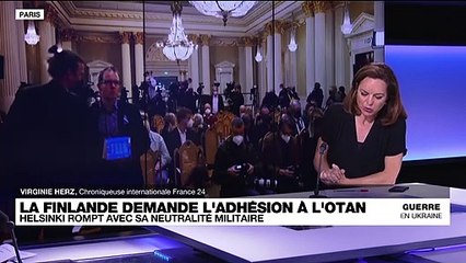 Adhésion de la Finlande et de la Suède à l'Otan : "une véritable rupture politique"