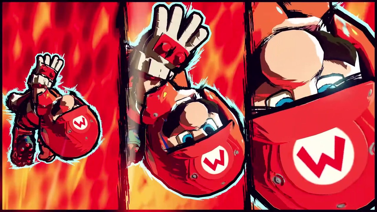 Mario Strikers : Battle League Football - Coup d'envoi du match Mario vs Bowser !