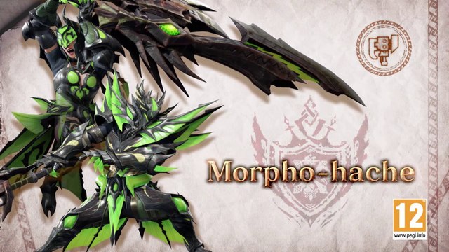 Monster Hunter Rise : Sunbreak - Morpho-hache (nouvelles attaques lien de soie)