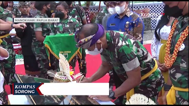 Unik Pura Ksatria Shanti Bhuana Kodam XVIII/Kasuari Dibangun Bersebelahan Dengan Masjid Dan Gereja