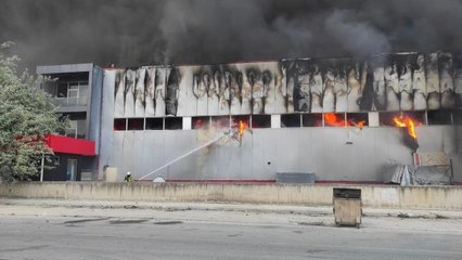 Bursa'da fabrikada çıkan yangın kontrol altına alındı