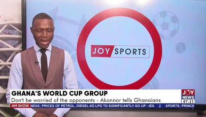 Don’t be worried of the opponents – Akonnor tells Ghanaians - AM Sports on JoyNews (16-5-22)