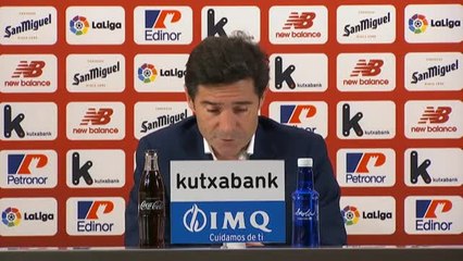 Marcelino: "Llegar a la última jornada con opciones de Europa no está nada mal"