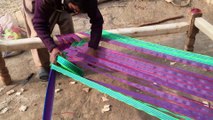 Amazing Rope Bed Making at a road side - बिस्तर कैसे बनाते हैं  - Khatlo - Charpoy