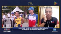 Casers, wagi sa men's individual event ng triathlon sa 31st SEA Games