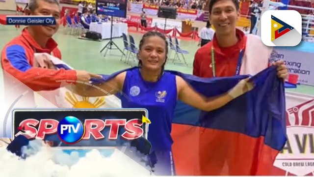 Gina Iniong-Araos, golden mom ng PH kickboxing team
