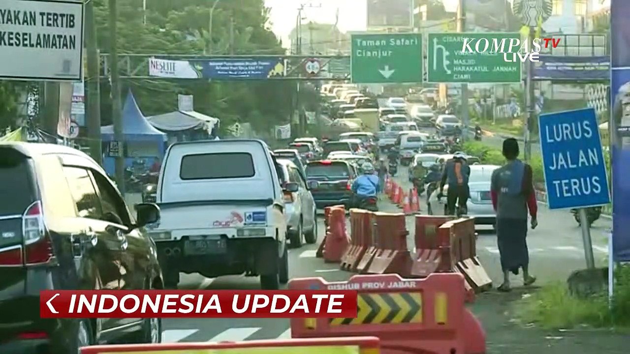 Libur Waisak Jalur Wisata Puncak Ramai, Polisi Berlakukan Aturan Ganjil-Genap