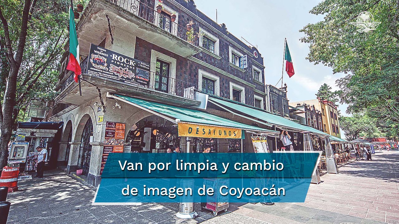Rehabilitarán el centro histórico de Coyoacán