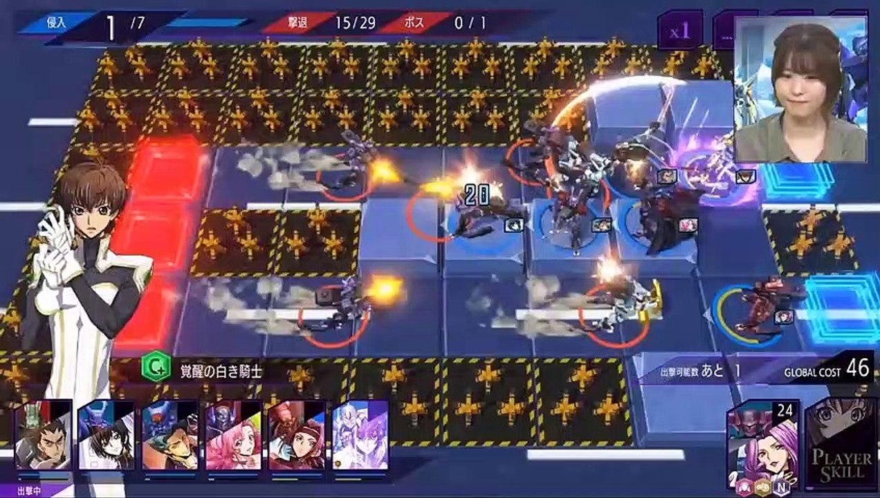 コードギアス 反逆のルルーシュ ロストストーリーズ(Code Geass: Lost Stories) Gameplay, Some of The Char.in Release Day Banner