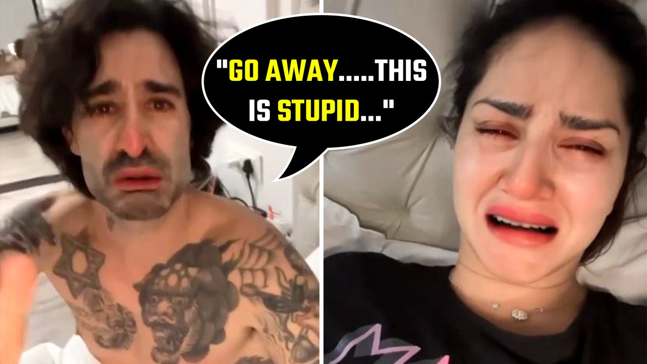 Video Of Sunny Leone Crying In Bedroom, Husband Says, "Go Away"