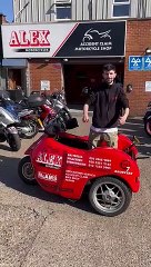 Disabled Deliveroo rider gets replacement motorbike after theft