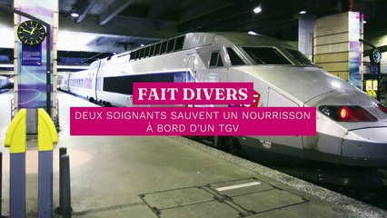 Descargar video: Deux soignants sauvent un nourrisson victime d'un malaise à bord d'un TGV