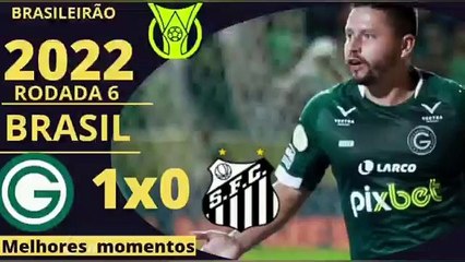 Tải video: GOIÁS 1 X 0 SANTOS | MELHORES MOMENTOS | 6ª RODADA BRASILEIRÃO 2022 |