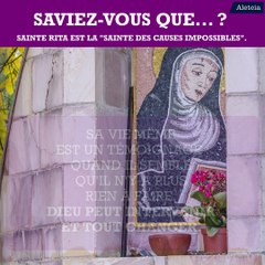 Sainte Rita, sainte des causes impossibles