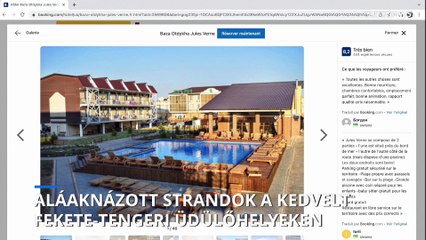 Ukrán turizmus: szétlőtt szállodák és aláaknázott homokos tengerpartok