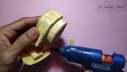 DIY & CRAFT VESPA PIAGIO POPSICLE STICK