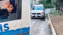 Polis otosuyla video çeken sığınmacı! Meselenin aslı ortaya çıktı, sınır dışı edilecek