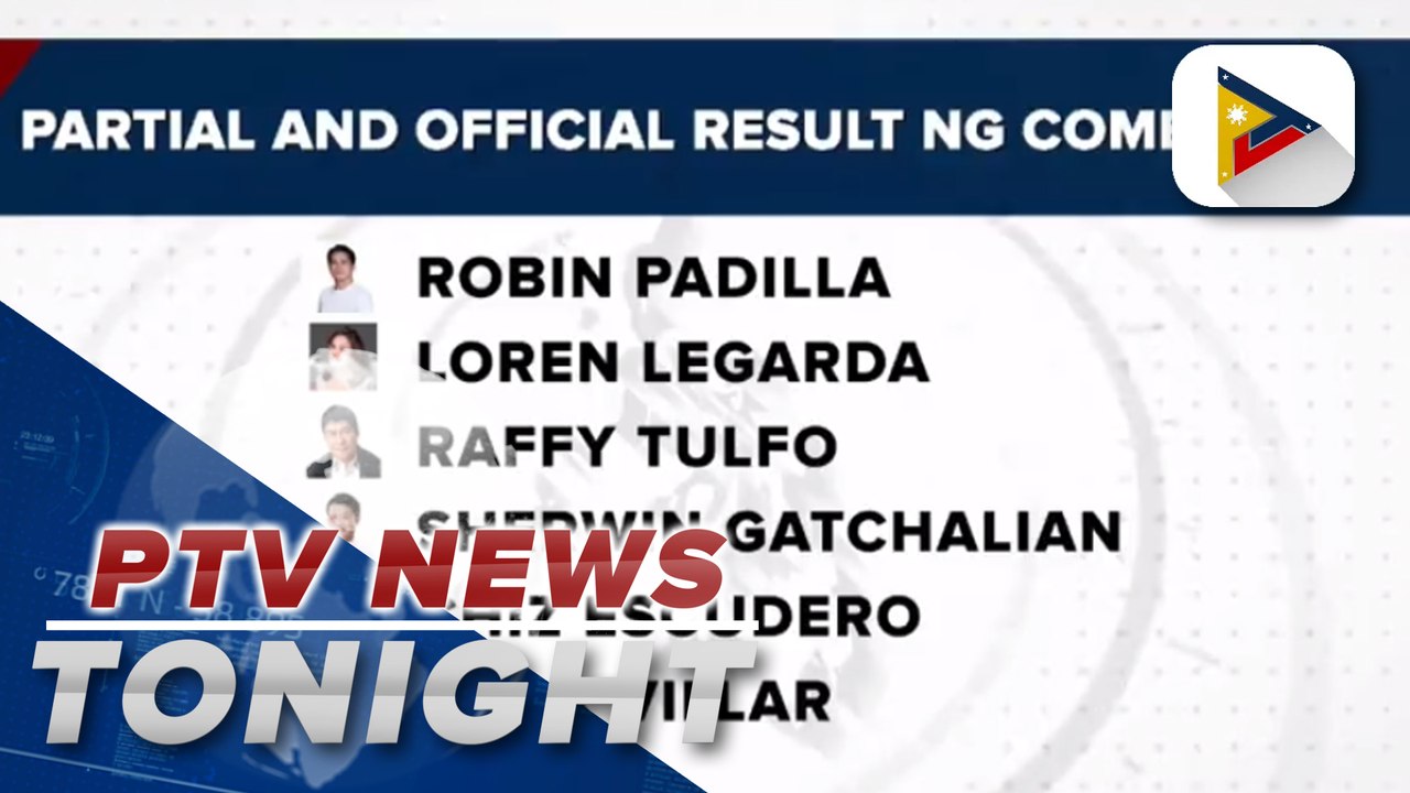 73.99% or 128 COCs in safekeeping as of May 16, 7:00 a.m.