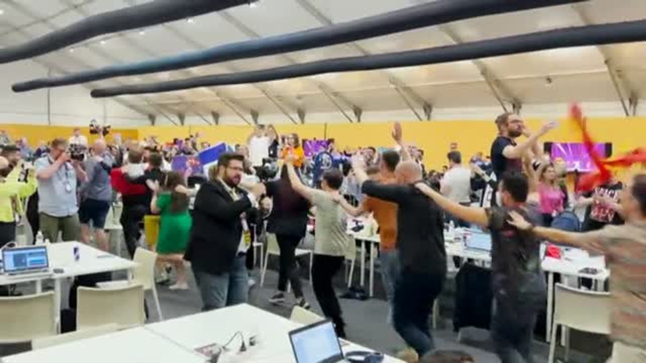 Reacciones de la prensa internacional en la sala de prensa de Eurovisión 2022