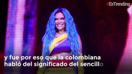 "No es la canción de las dolidas, es de la 'bichota' superada", mensaje de Karol G sobre su tema 'Mamii'