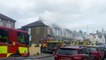 Emergency services tackle roof fire in Pelham Road, Gravesend