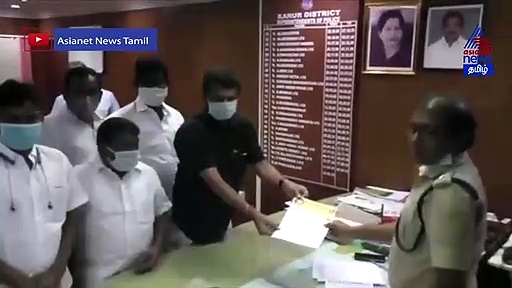 கரூரில் திமுக நிர்வாகிகளை தாக்கிய அதிமுகவினர்..! செந்தில் பாலாஜி குற்றச்சாட்டு வீடியோ..