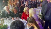 El llanto desconsolado de Mirtha Legrand en los Martín Fierro y la charla con Susana Giménez