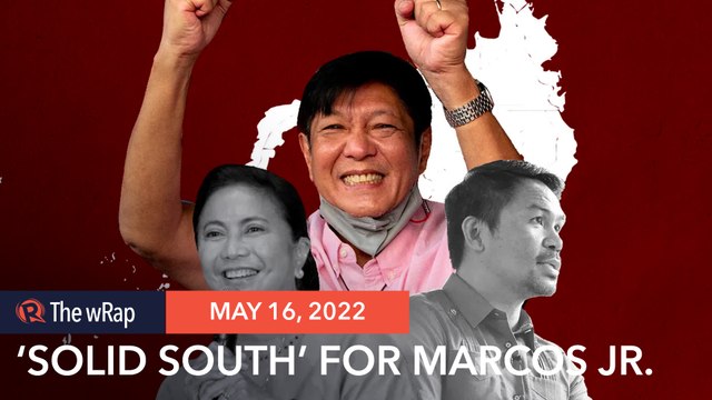 It's practically a 'Solid South' for Marcos, votes show