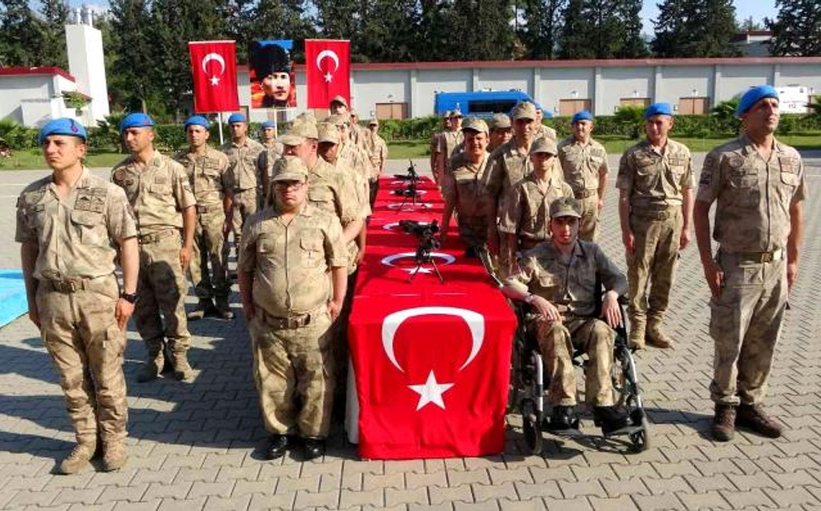 Son dakika haber | Engelli vatandaşlar çakı gibi asker oldu