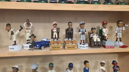 Satchel Paige Recalls 1935 Police Stop In 'Talking Baseball Bobblehead Series'