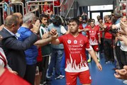 Down Sendromlular Futsal Milli Takımı, Fatih'te gösteri maçı yaptı