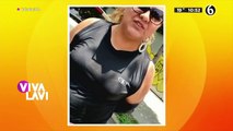 Lady Pimienta; mujer rocía gas pimienta en rostro de ciclista