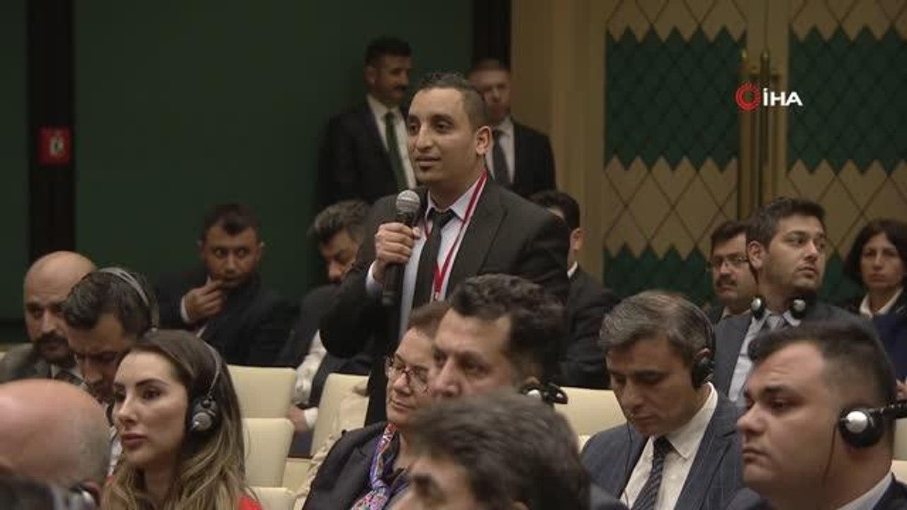 Ankara'da Cumhurbaşkanı Erdoğan, Cezayir Cumhurbaşkanı Abdülmecid Tebbun ile Anlaşmaların İmza Töreni ve Ortak Basın Toplantısı Düzenleniyor