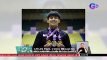 Carlos Yulo, 5 gold medals na ang napanalunan sa SEA Games | SONA