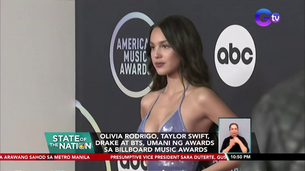 Olivia Rodrigo, Taylor Swift, Drake at BTS, uma...