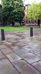 Street sealed off near Sheffield Catherdral