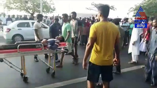 சென்னை மெரினா கடற்கரை சாலையில் பைக் ரேஸ்..! இளைஞர் ஒருவர் பலி வீடியோ..