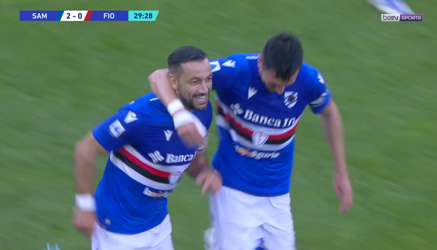 Serie A - Quagliarella éternel, la Fiorentina écrasée