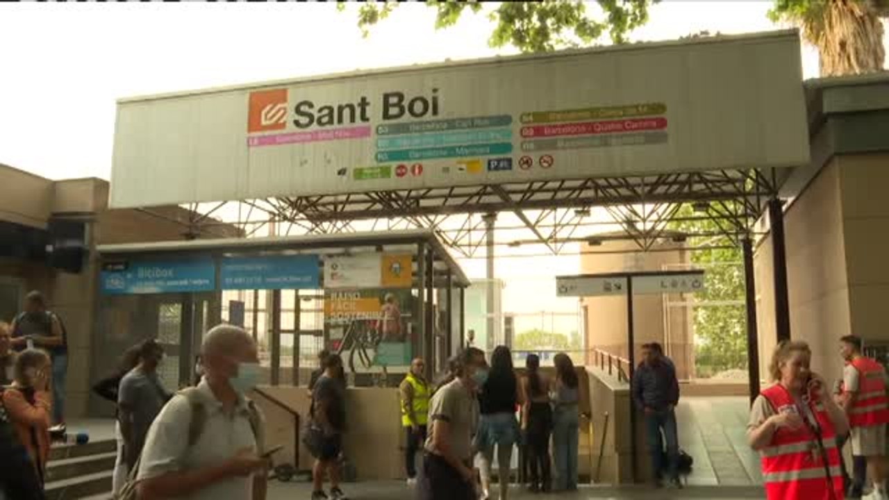 Muere una persona en el choque de dos trenes en la estación de