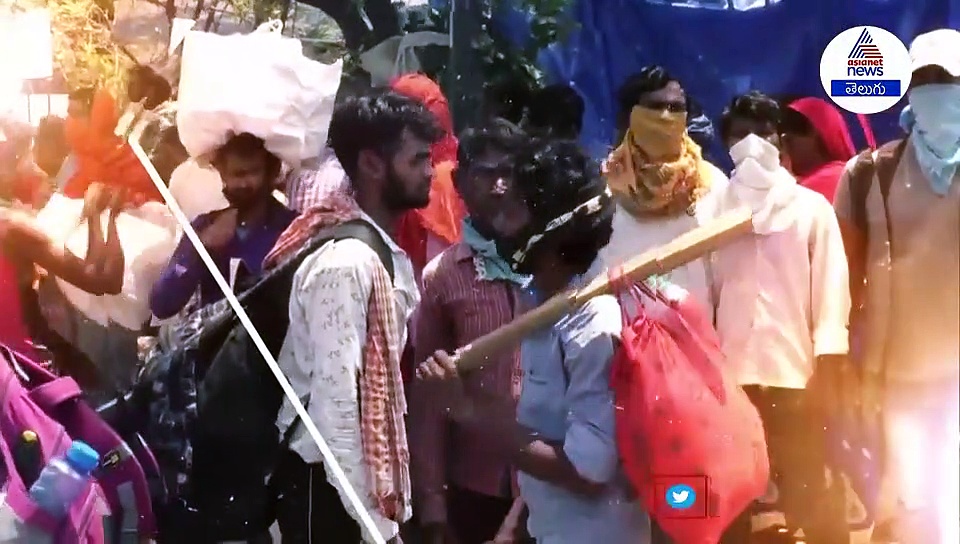 ఆగిపోయిన దరఖాస్తుల స్వీకరణ.. అయోమయంలో వలస కార్మికులు..