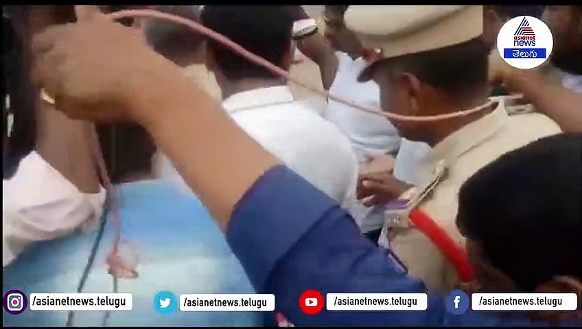 తెలంగాణ కాంగ్రెస్ నేత రేవంత్ రెడ్డి అరెస్ట్