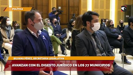 Avanzan con el digesto jurídico en los 77 municipios