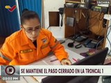 Protección Civil continúa la vigilancia en 15 municipios afectados por las lluvias en Táchira