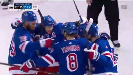 NHL Game 7 Highlights - Penguins vs. Rangers - May 15, 2022