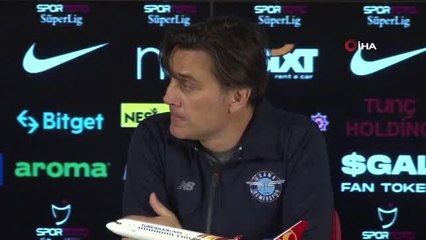 Vincenzo Montella: "İki takım da kazanabilirdi"